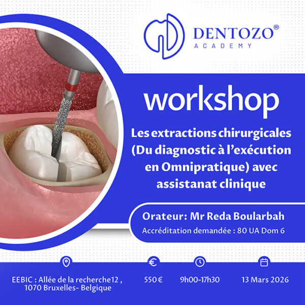 Les extractions chirurgicales (Du diagnostic à l’exécution en Omnipratique) avec assistanat clinique