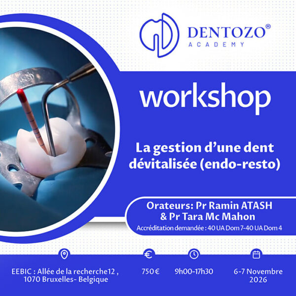 La gestion d’une dent dévitalisée (endo-resto)