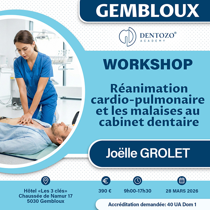 Réanimation cardio-pulmonaire et les malaises au cabinet dentaire