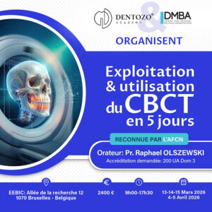 Exploitation & utilisation du CBCT en 5 jours