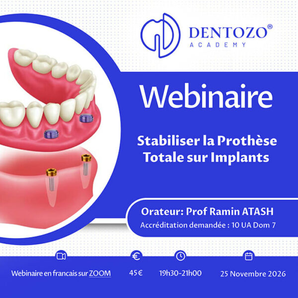 Stabiliser la prothèse totale sur implants